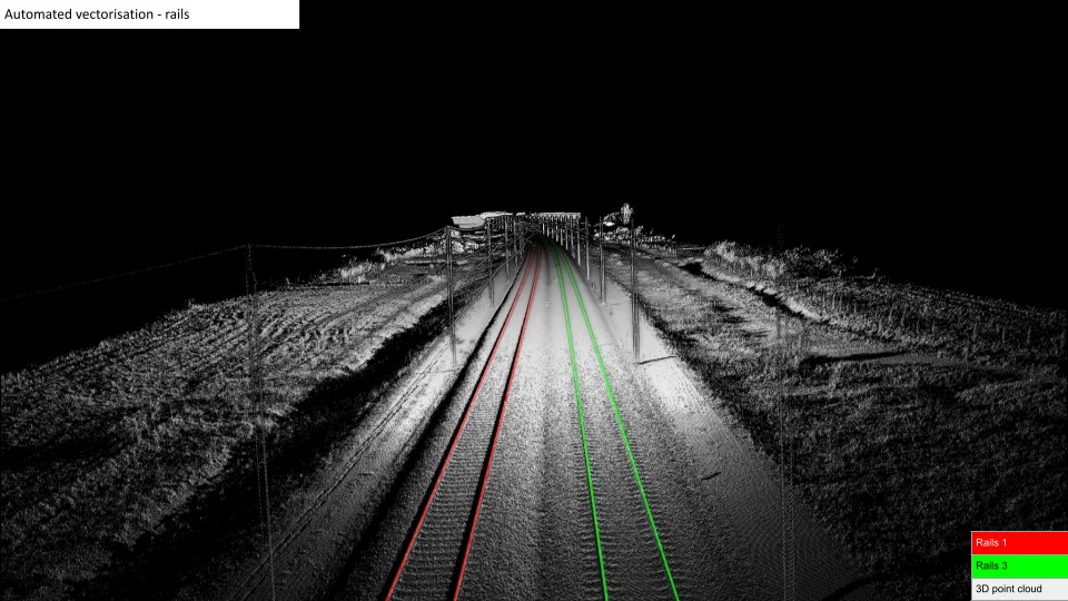 SaaS software creating BIM digital twins from lidar point clouds