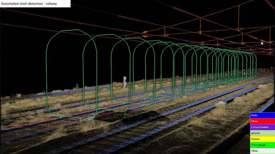 clash detection in point clouds for infrastructures